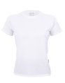 Dames Sportshirt CONA SPORTS Rainbow Tech Tee wit